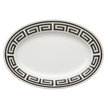 Load image into Gallery viewer, Labirinto Nero Round Flat Platter