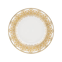 Load image into Gallery viewer, Oasis White and Gold Bread &amp; Butter Plate