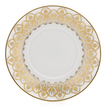 Load image into Gallery viewer, Oasis White and Gold Tea Cup