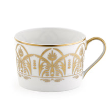 Load image into Gallery viewer, Oasis White and Gold Tea Cup