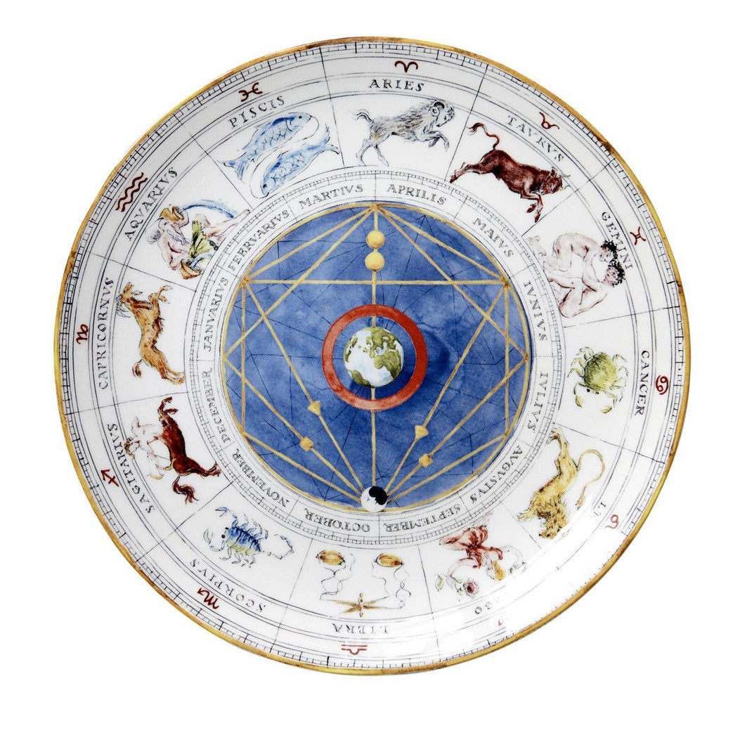 Zodiac Horoscope Dinner Plate