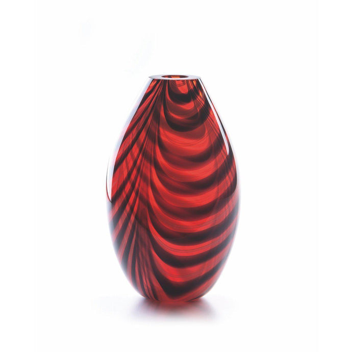 Knight Red Vase
