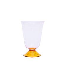 Load image into Gallery viewer, Cosimo Pink &amp; Yellow Wine Glass, Set of 6