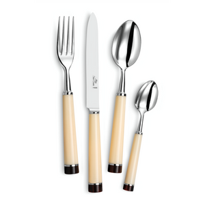 Power Ivory Flatware Set, 5 Pieces