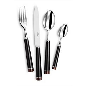 Power Noir Flatware Set, 5 Pieces