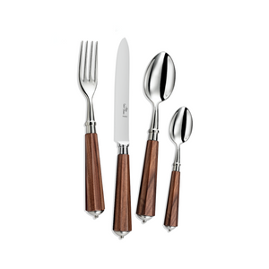 Ravel Rosewood Flatware Set, 5 Pieces