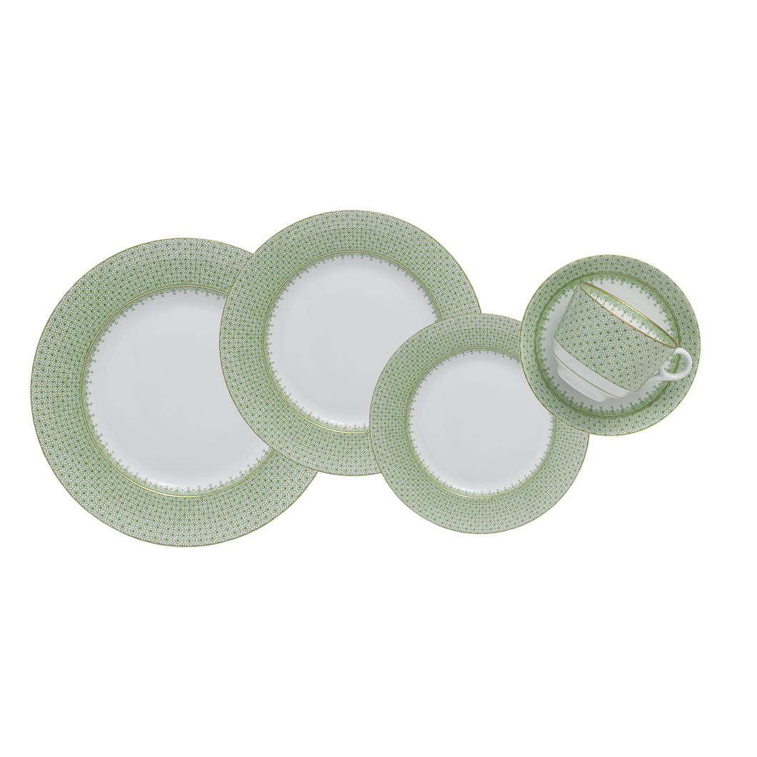 Apple Lace 5 Piece Place Setting