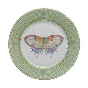 Apple Lace Dessert Plate with Butterfly