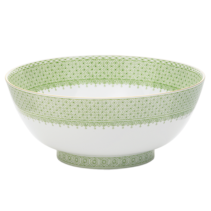 Apple Lace Round Bowl