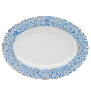 Cornflower Lace Platter