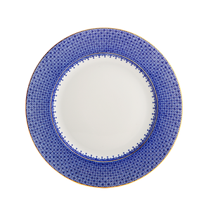 Blue Lace Dessert Plate