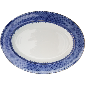 Blue Lace Platter