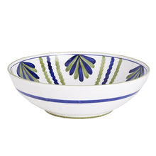 Load image into Gallery viewer, Blossom Blue Oval Platter