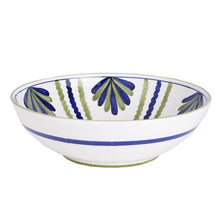 Load image into Gallery viewer, Blossom Blue Salad Bowl