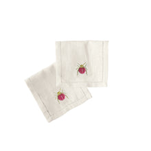 Load image into Gallery viewer, Scarab Cocktail Napkins, Set of 6