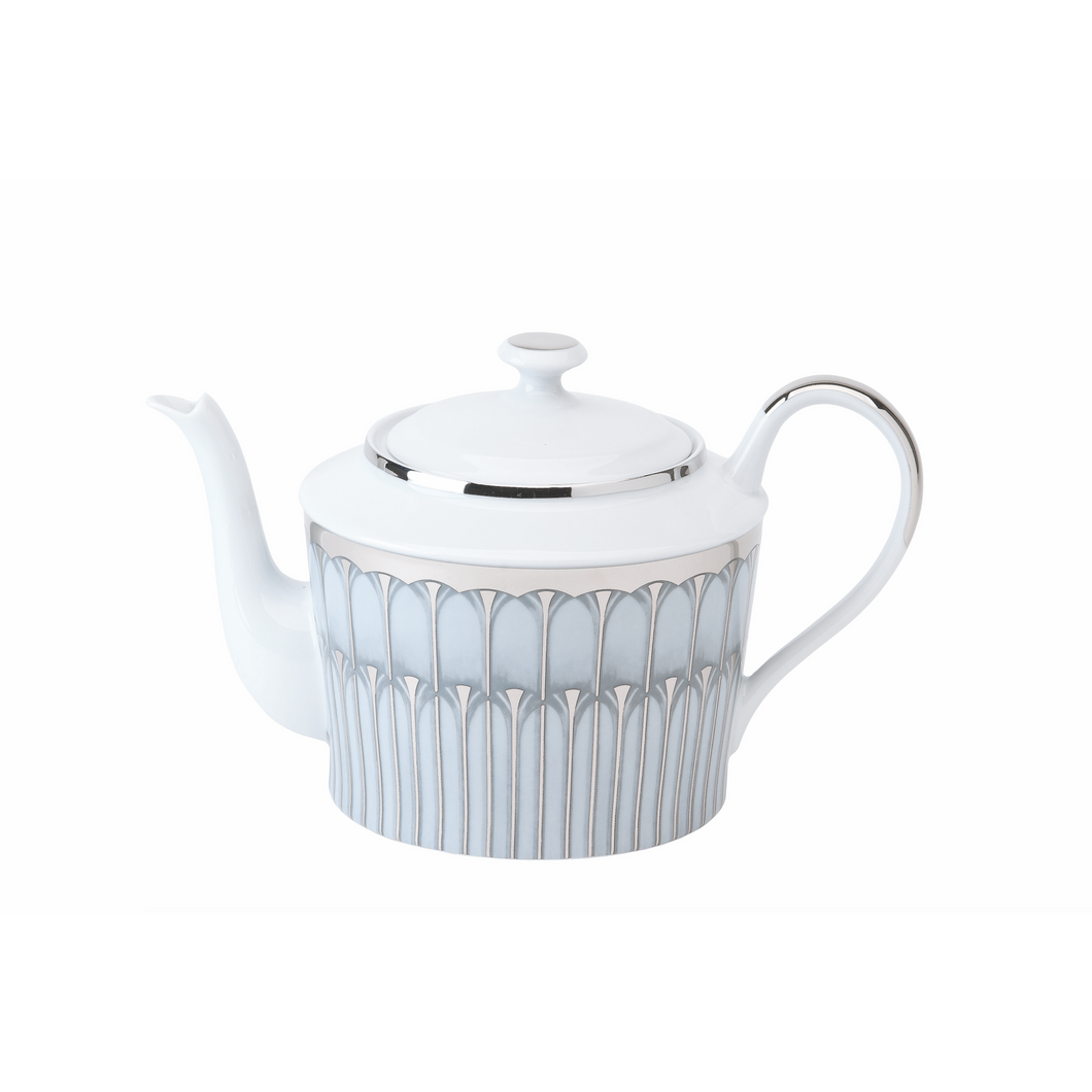 Arcades Tea Pot Gray/Platinum
