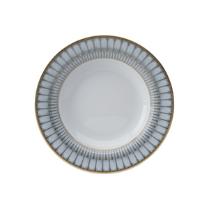 Arcades Soup Plate Gray/Gold