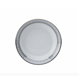 Arcades Soup/Cereal Plate Gray/Platinum