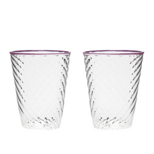 Load image into Gallery viewer, Cosima Purple Tumbler, Set of 6