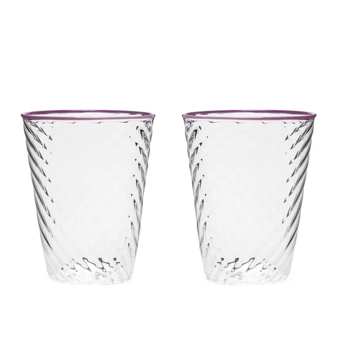 Cosima Purple Tumbler, Set of 6