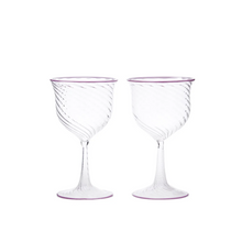 Load image into Gallery viewer, Cosima Purple Wine Glass, Set of 6