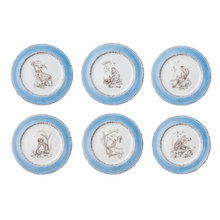 Load image into Gallery viewer, Set of 6 Monkeys Plates, Designs 1-6