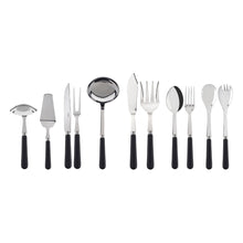 Load image into Gallery viewer, Pop-Unis Black Flatware Set, 5 Pieces