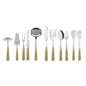 Icône Moss Flatware Set, 5 Pieces