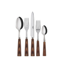 Load image into Gallery viewer, Nature Natural Wood Flatware Set, 5 Pieces