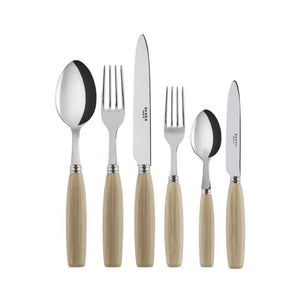 Djembe Horn Flatware Set, 5 Pieces