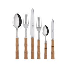 Load image into Gallery viewer, Bambou Flatware Set, 5 Pieces