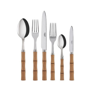 Bambou Flatware Set, 5 Pieces