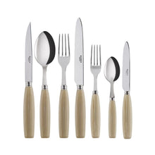 Load image into Gallery viewer, Djembe Horn Flatware Set, 5 Pieces