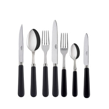 Load image into Gallery viewer, Pop-Unis Black Flatware Set, 5 Pieces