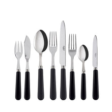 Load image into Gallery viewer, Pop-Unis Black Flatware Set, 5 Pieces