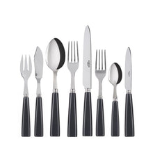 Load image into Gallery viewer, Icône Dark Gray Flatware Set, 5 Pieces