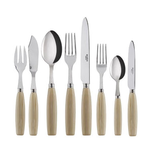 Djembe Horn Flatware Set, 5 Pieces