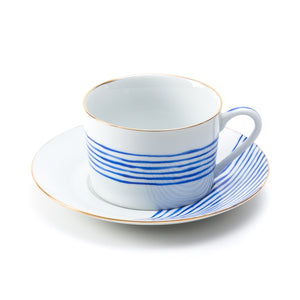 Olas Tea Cup with Plate