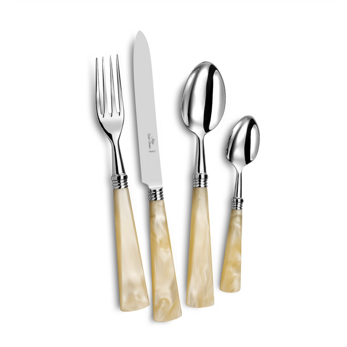 Tonia Mother of Pearl Flatware Set, 5 Pieces