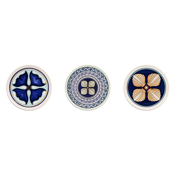 Colapesce Plate Set #4, Set of 3