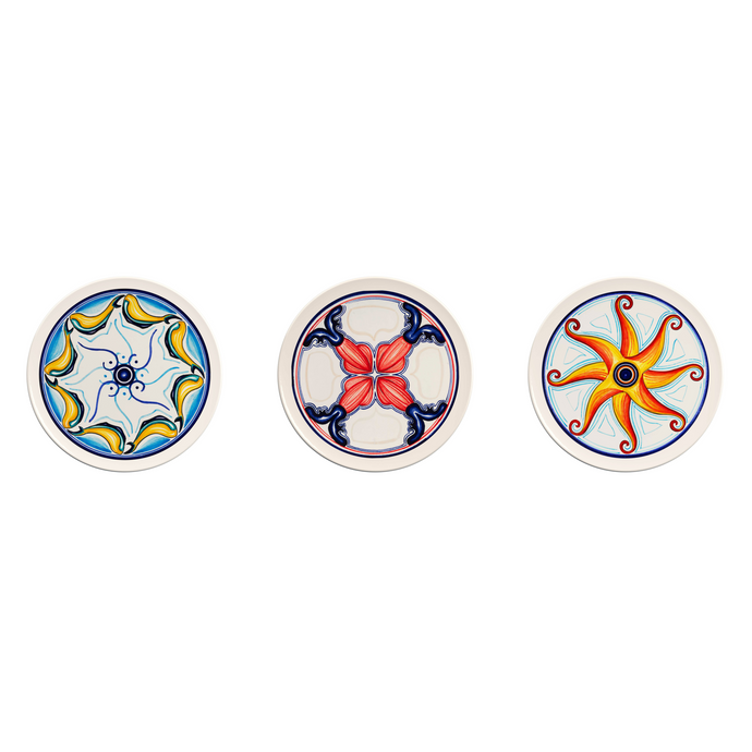 Colapesce Plate Set #7, Set of 3