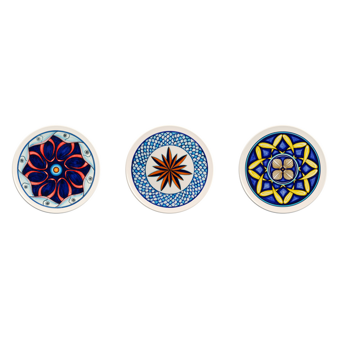 Colapesce Plate Set #3, Set of 3