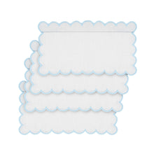 Load image into Gallery viewer, Zurbano Baby Blue Cocktail Napkin, Set of 4