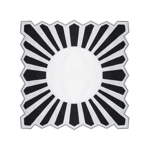 Gernika Black Placemat, Set of 4