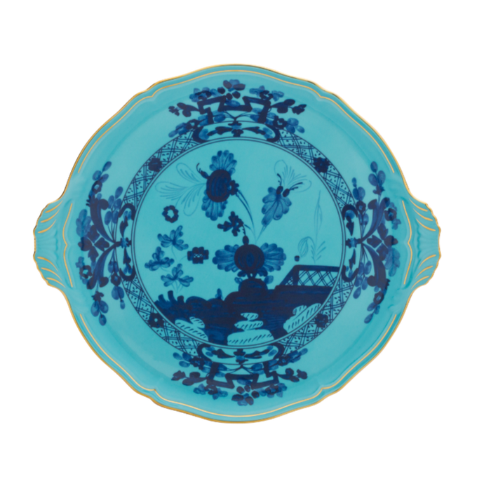 Oriente Italiano Iris Cake Plate