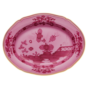 Oriente Italiano Porpora Oval Platter