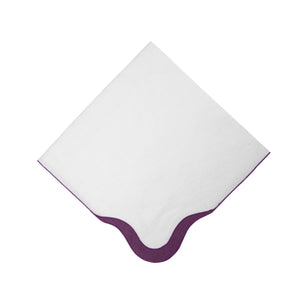 Olas Eggplant Placemat, Set of 4