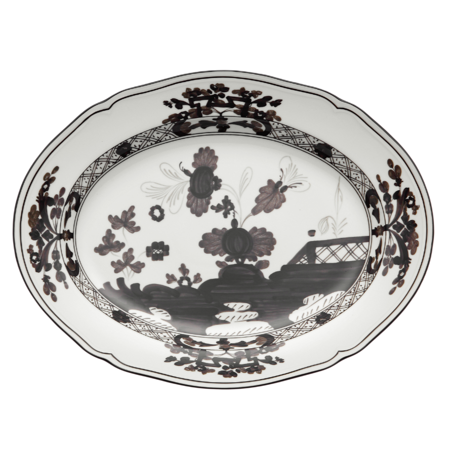 Oriente Italiano Albus Oval Platter