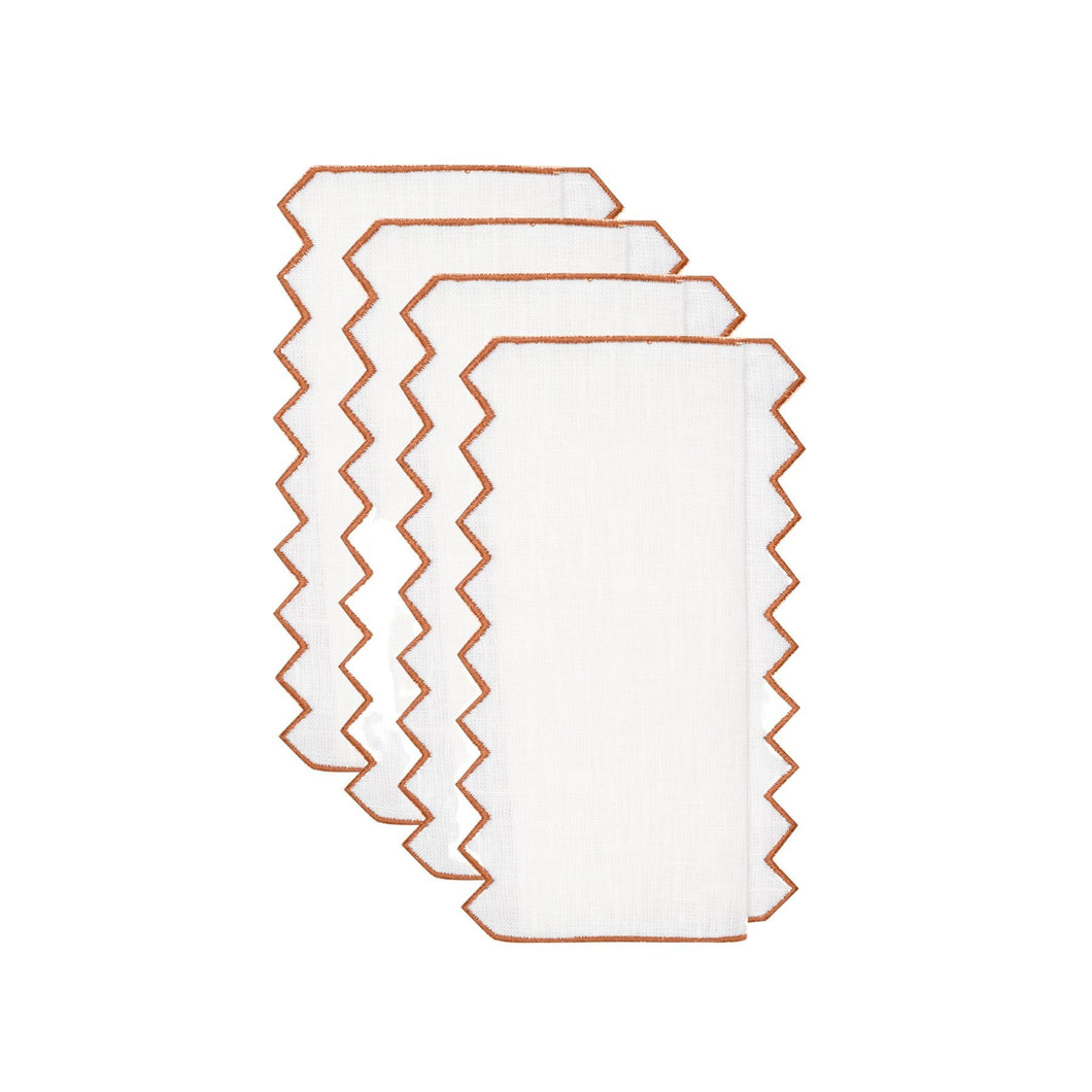 Gernika Tobacco Cocktail Napkin, Set of 4