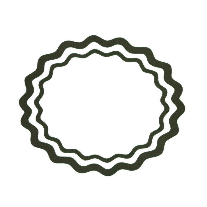 Olas Green Placemat, Set of 4